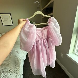 Cropped Fun Pink Dress